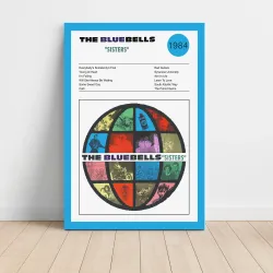 The Bluebells – Sisters Fine Art Album Poster