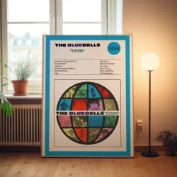 The Bluebells – Sisters Fine Art Album Poster