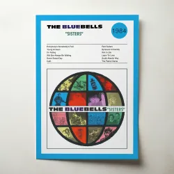 The Bluebells – Sisters Fine Art Album Poster