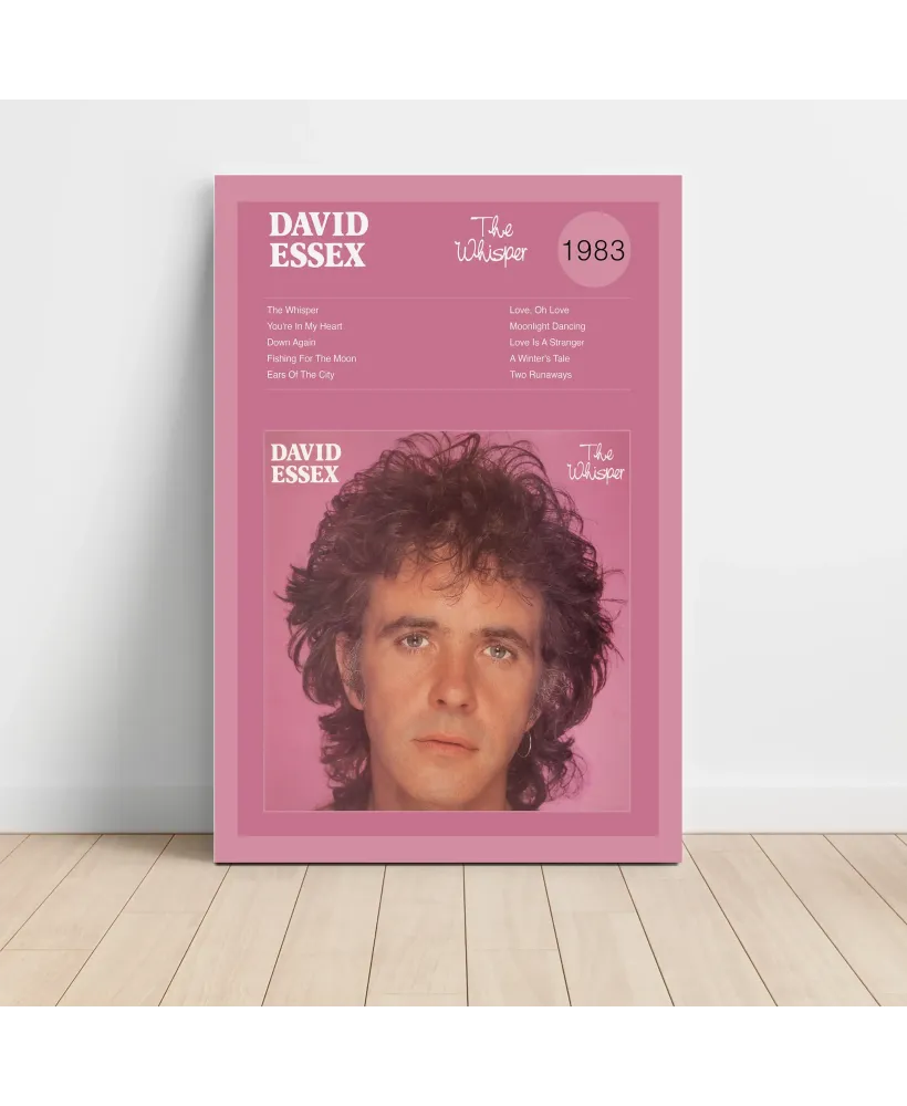 David Essex – The Whisper Fine Art Album Poster
