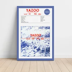Yazoo – You And Me Both Fine Art Album Poster Wall Art