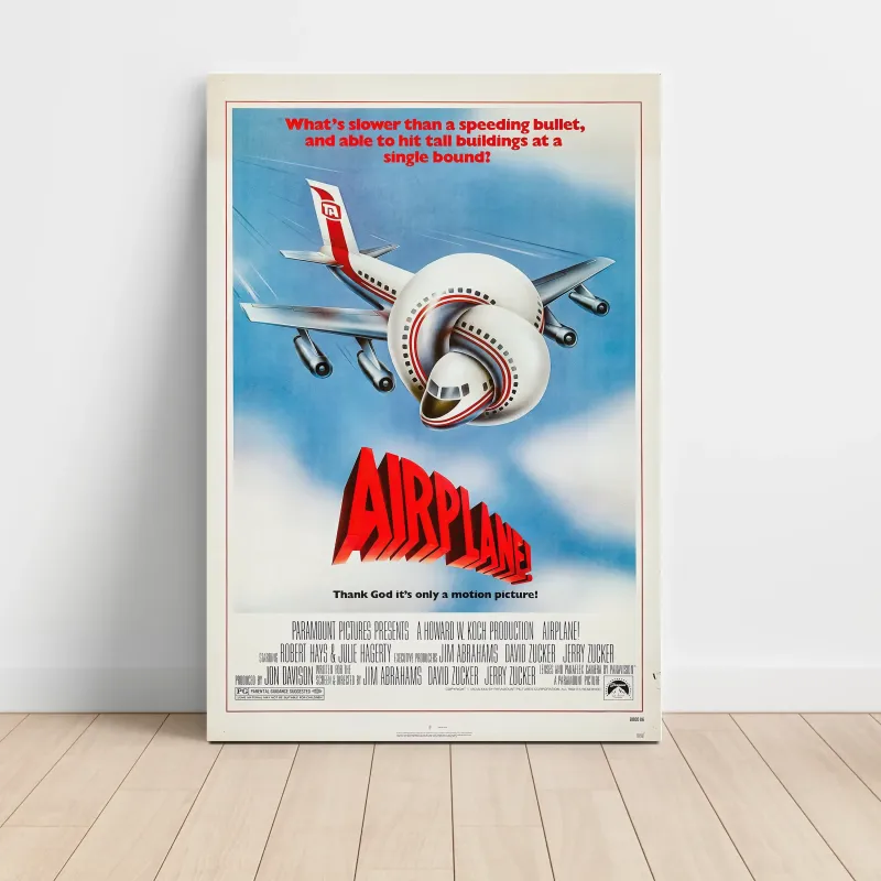 Airplane! (1980) Fine Art Movie Poster