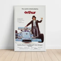 Arthur (1981) Fine Art Movie Poster