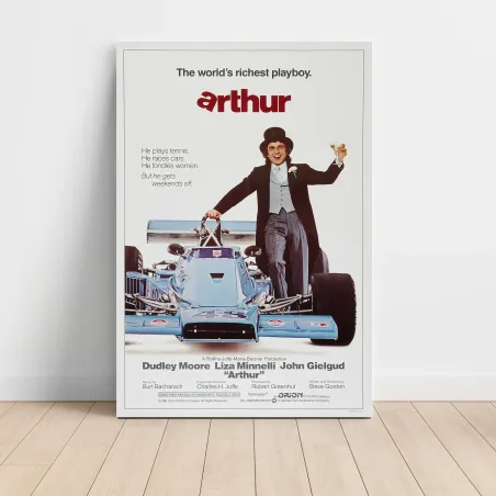 Arthur (1981) Fine Art Movie Poster