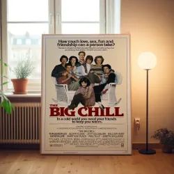 The Big Chill 1980's Movie Poster - Fine Art for Home Decor