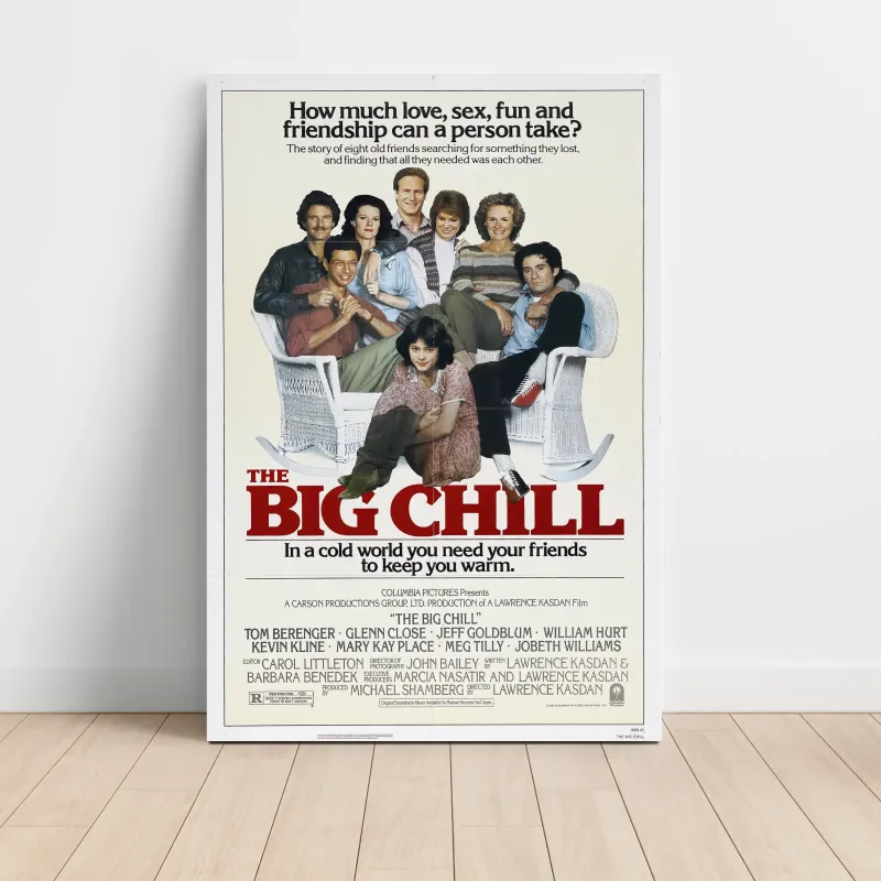 The Big Chill 1980's Movie Poster - Fine Art for Home Decor