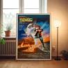 Back to the Future 1980's Movie Poster - Fine Art Decor