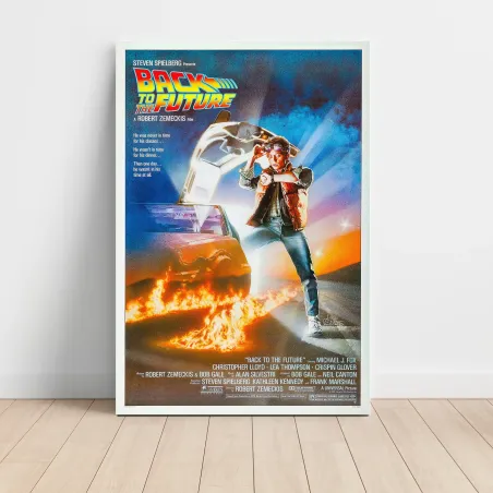 Back to the Future 1980's Movie Poster - Fine Art Decor