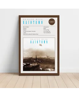 Deacon Blue – Raintown Fine Art Album Poster