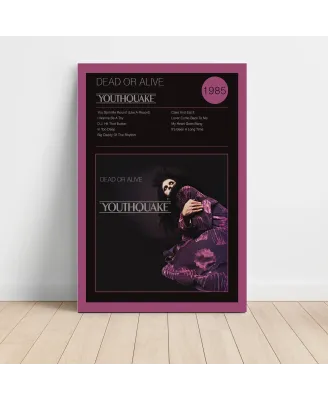 Dead Or Alive – Youthquake Fine Art Album Poster