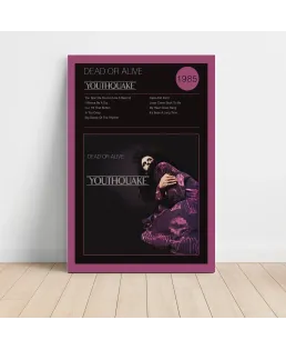 Dead Or Alive – Youthquake Fine Art Album Poster