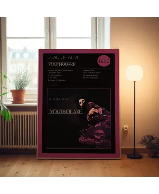 Dead Or Alive – Youthquake Fine Art Album Poster