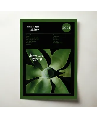 Depeche Mode – Exciter Fine Art Album Poster - Music Wall Decor