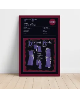 Depeche Mode – Songs Of Faith And Devotion Fine Art Album Poster