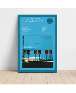 Depeche Mode – The Singles 86 - 98 Fine Art Album Poster