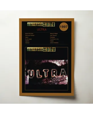 Depeche Mode – Ultra Fine Art Album Poster - Music Wall Decor