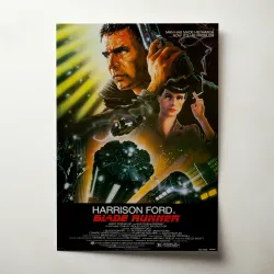 Blade Runner 1980's Movie Poster - Fine Art for Home Decor
