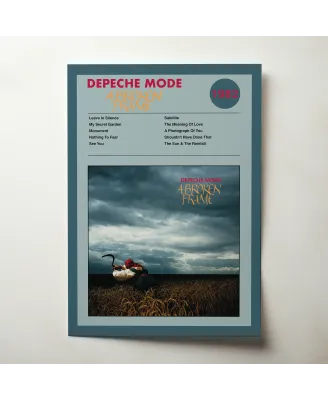 Depeche Mode A Broken Frame Fine Art Album Poster