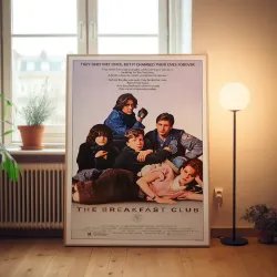 The Breakfast Club 1980's Fine Art Movie Poster