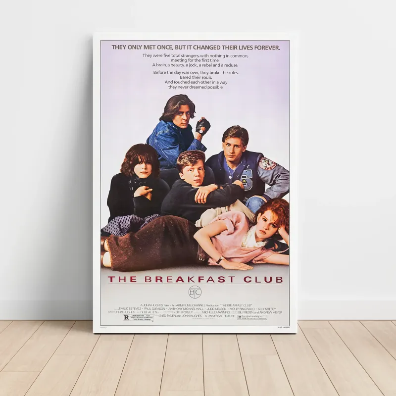The Breakfast Club (1985) Fine Art Movie Poster