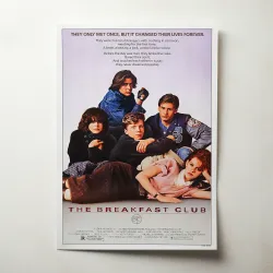 The Breakfast Club 1980's Fine Art Movie Poster