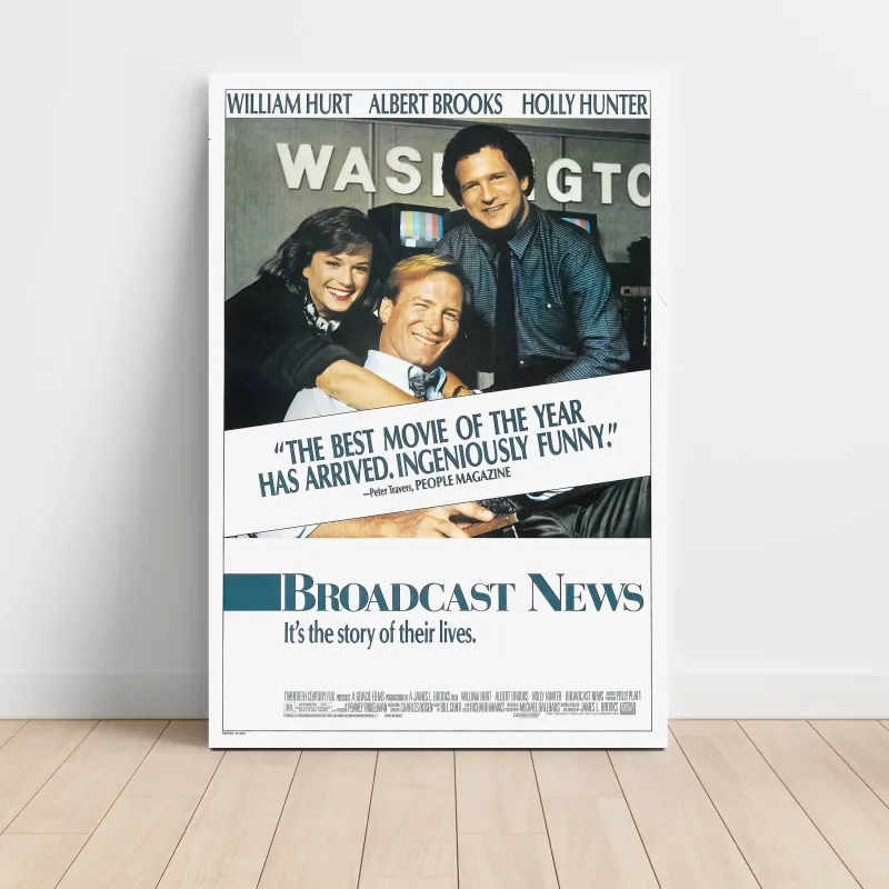Broadcast News (1987) Fine Art Movie Poster