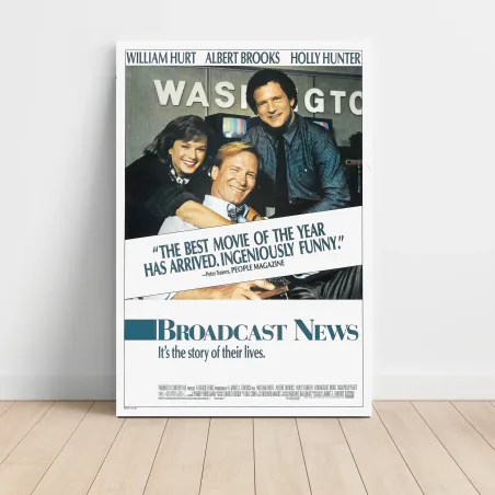 Broadcast News (1987) Fine Art Movie Poster