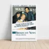 Broadcast News 1980's Movie Poster - Fine Art Collectible