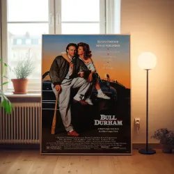 Bull Durham 1980's Movie Poster - Fine Art Collectible