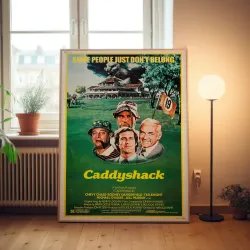Caddyshack Fine Art Poster | Classic 1980's Movie Decor
