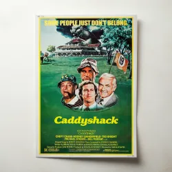 Caddyshack (1980) Fine Art Movie Poster