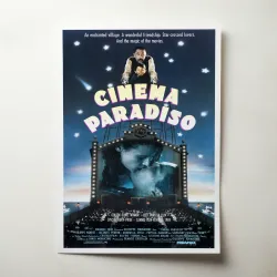 Cinema Paradiso 1980's Fine Art Movie Poster - Buy Now!
