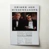 Crimes And Misdemeanours 1980's Movie Poster - Fine Art