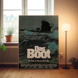 Das Boot 1980's Movie Poster - Fine Art Collectible