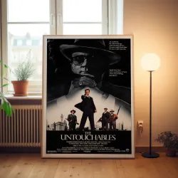 The Untouchables 1980's Fine Art Movie Poster - Classic Decor