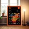 Radiohead - In Rainbows Fine Art Album Poster 2