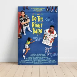 Do the Right Thing (1989) Fine Art Movie Poster
