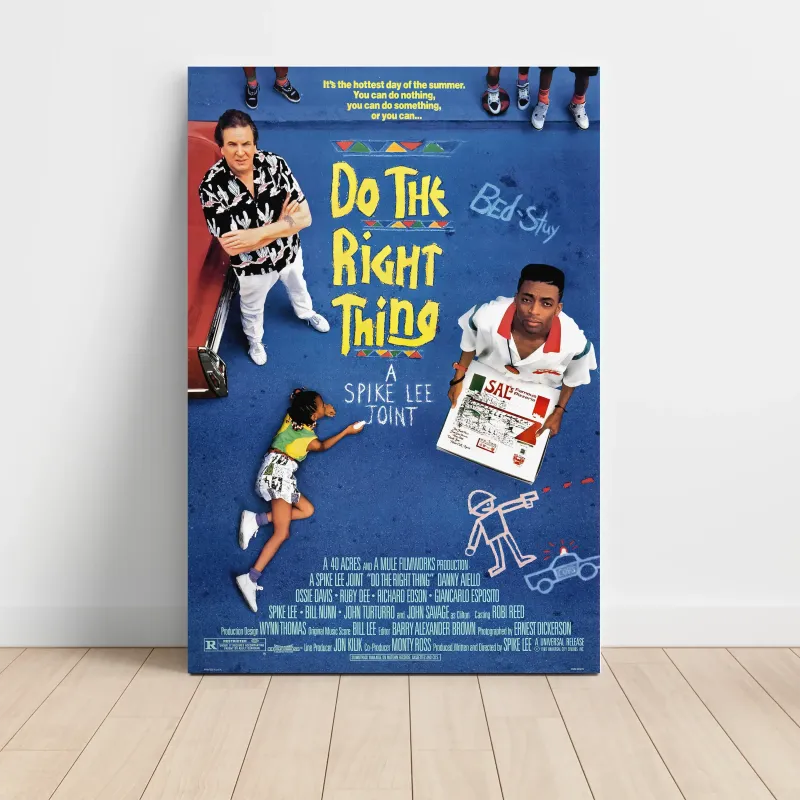 Do the Right Thing (1989) Fine Art Movie Poster
