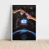 ET The Extra Terrestrial 1980's Fine Art Movie Poster