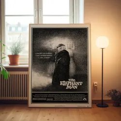 The Elephant Man 1980's Fine Art Movie Poster - Unique Decor