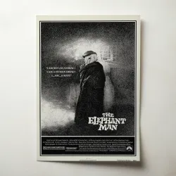 The Elephant Man 1980's Fine Art Movie Poster - Unique Decor