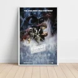 The Empire Strikes Back Fine Art 1980's Movie Poster