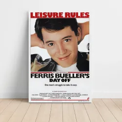 Ferris Bueller's Day Off 1980s Fine Art Movie Poster