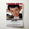 Ferris Bueller's Day Off (1986) Fine Art Movie Poster