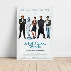 A Fish Called Wanda 1980's Movie Poster - Fine Art Print