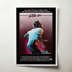 Footloose (1984) Fine Art Movie Poster
