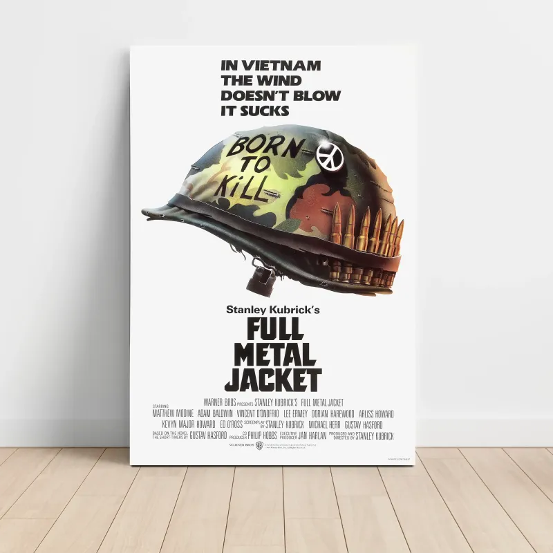 Full Metal Jacket (1987) Fine Art Movie Poster