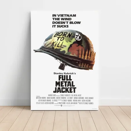 Full Metal Jacket 1980's Fine Art Movie Poster