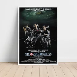 Ghostbusters 1980's Fine Art Movie Poster - Iconic Retro Decor