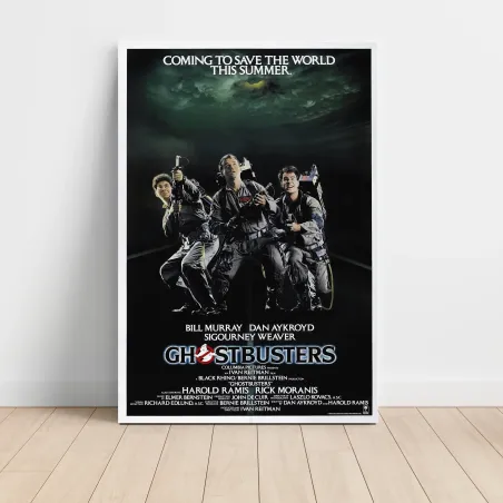 Ghostbusters 1980's Fine Art Movie Poster - Iconic Retro Decor